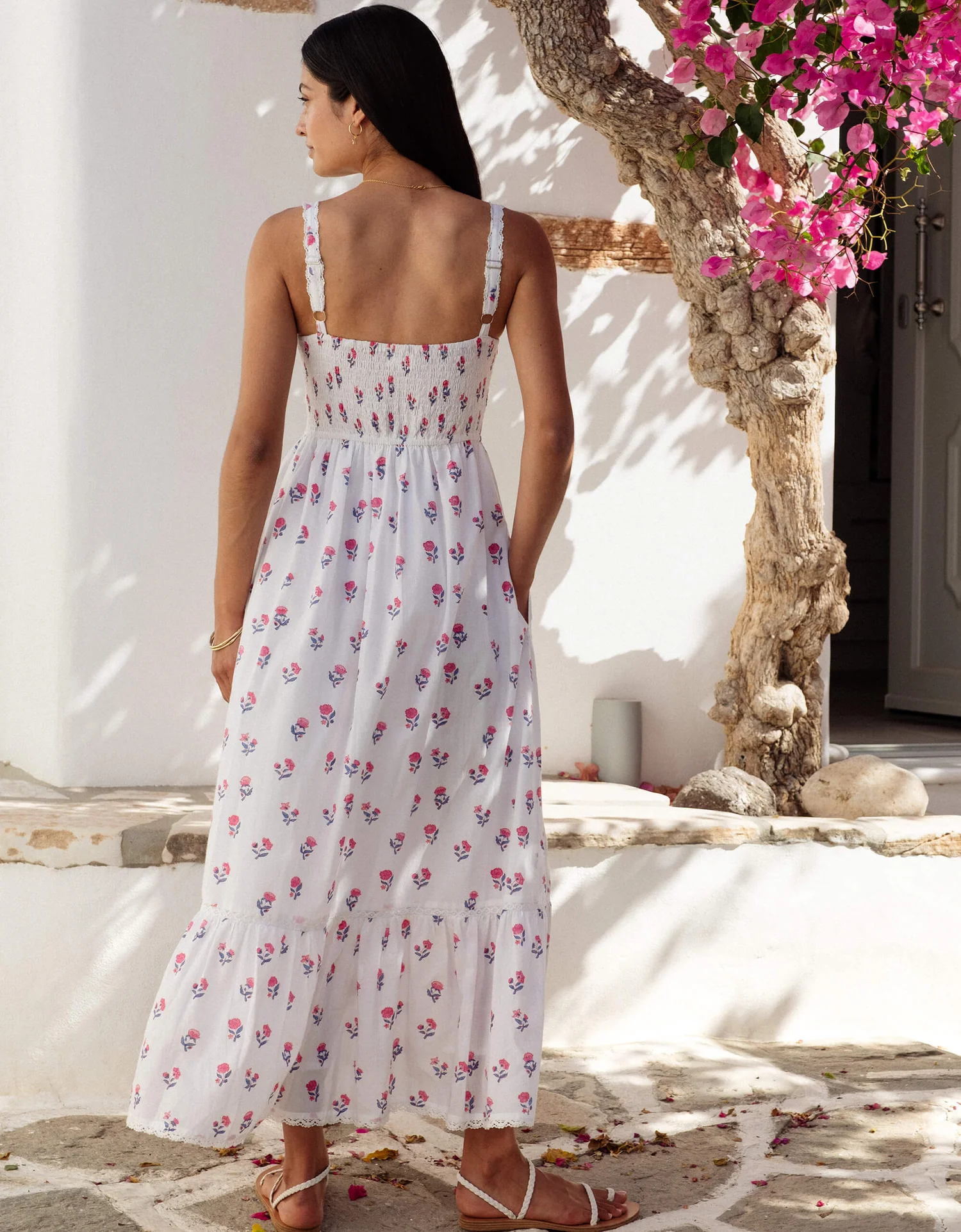 Malibu Dress, Jaipur Ditsy