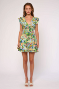 Maribel Dress, Giverny Garden