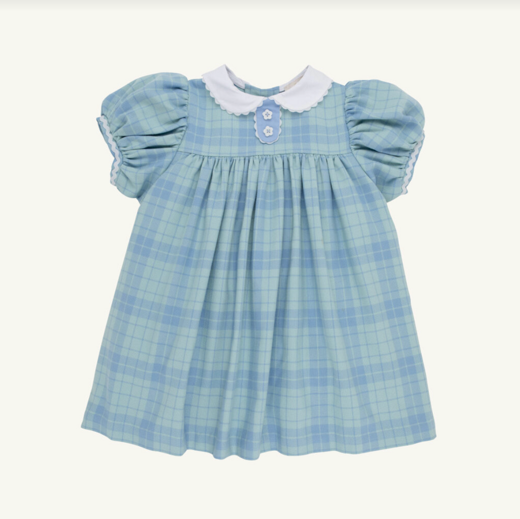 Mary Dal Dress Woven Yarn, Audubon Park Plaid