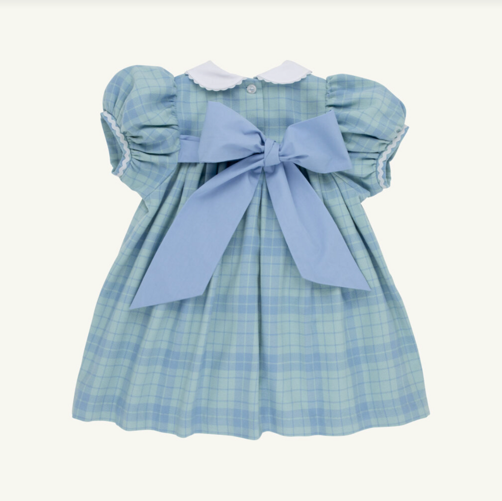 Mary Dal Dress Woven Yarn, Audubon Park Plaid