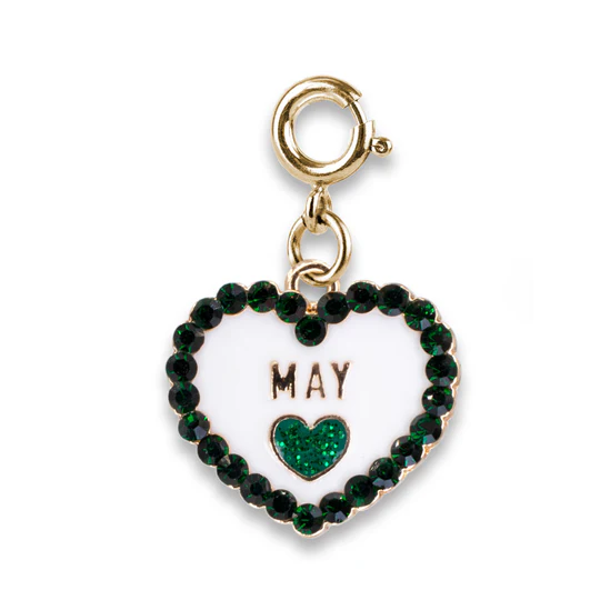 May Birthstone Charm