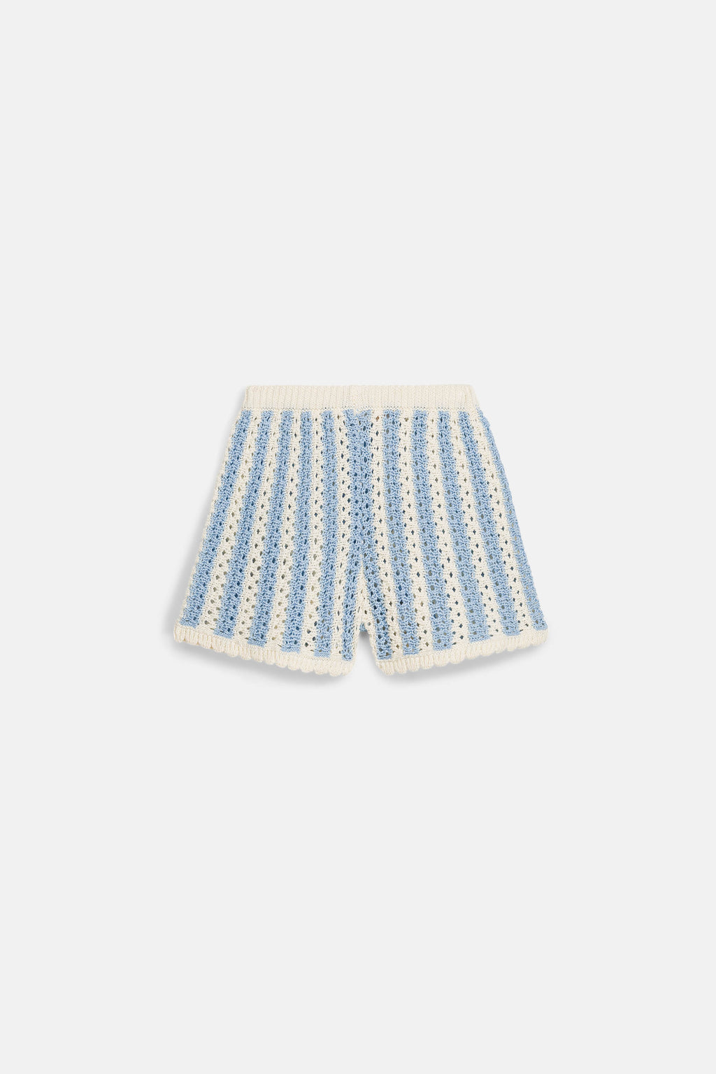 Mekylane Shorts, Blue Stripes