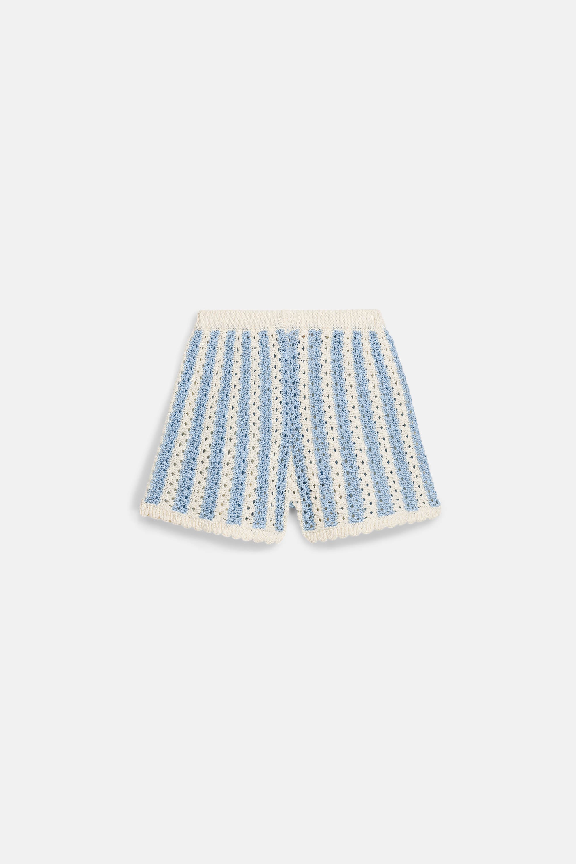 Mekylane Shorts, Blue Stripes