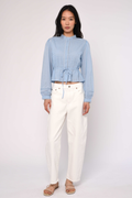 Mira Blouse, Blue Bird