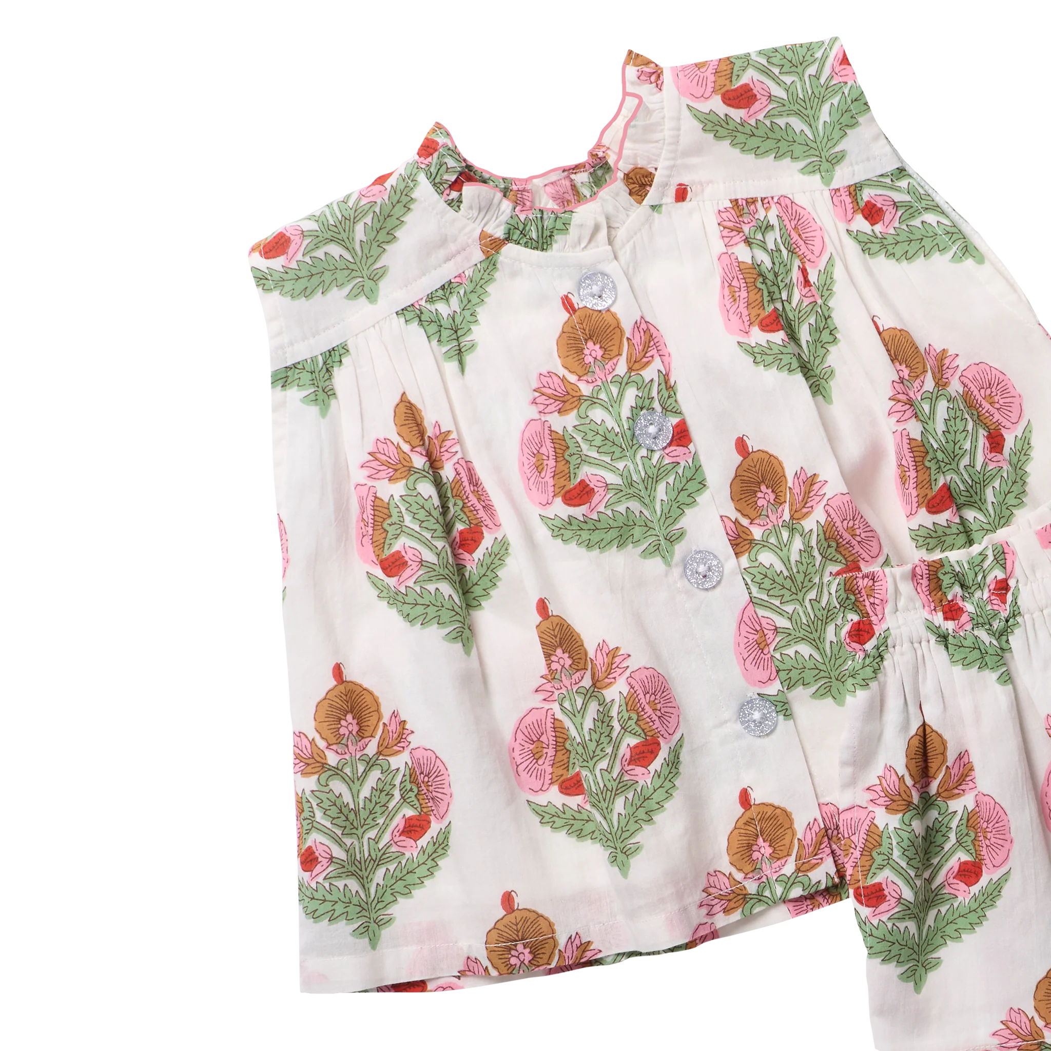 Misha 2-PC Set, Pink Bellflower