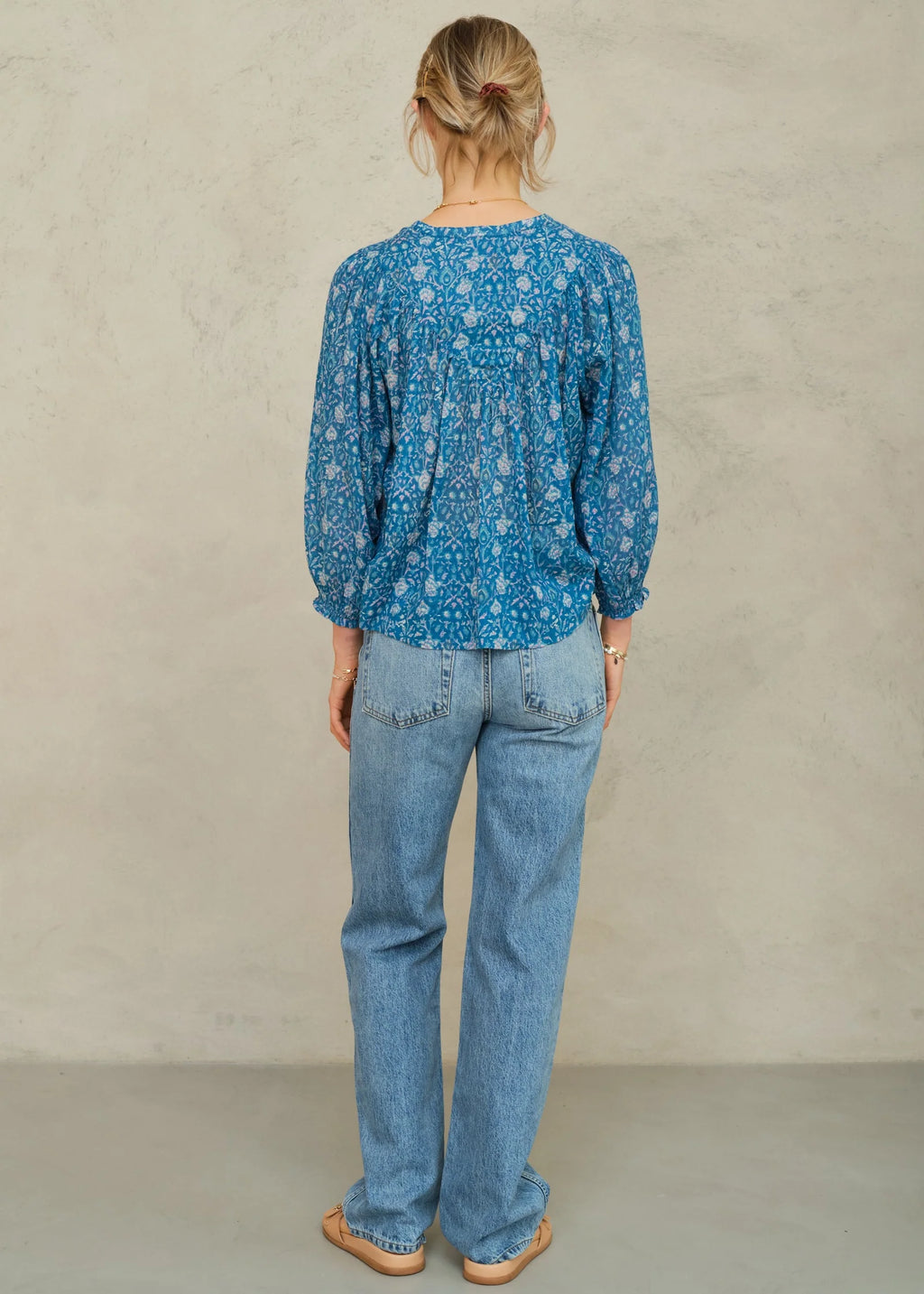 Myla Print Long Sleeve Top, Multi