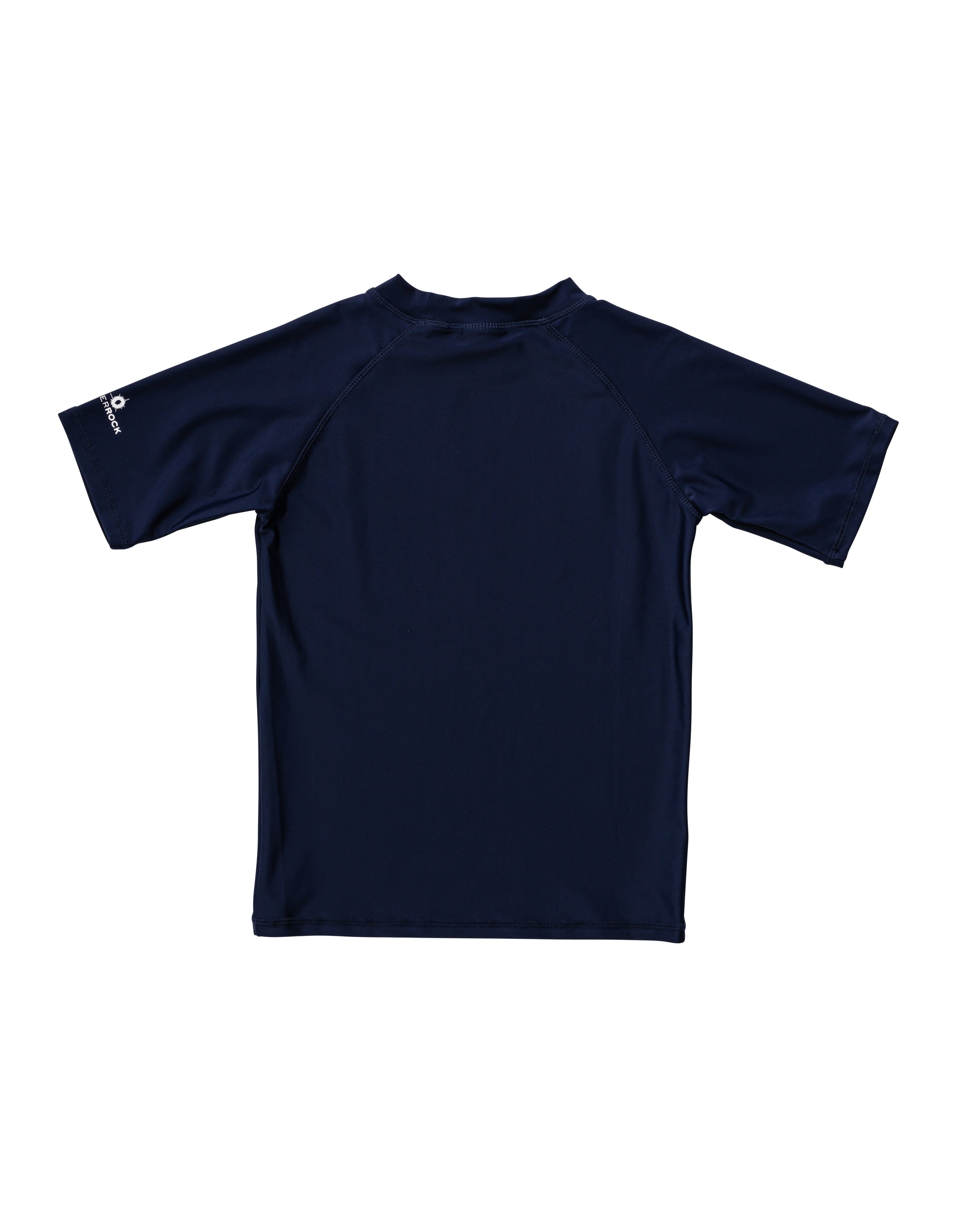 Navy Short Sleeve Rash Top