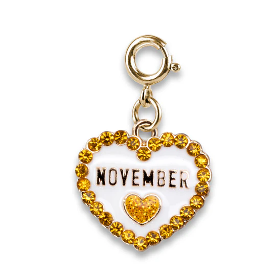 November Birthstone Charm