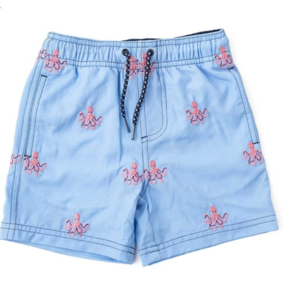 Octopus Icon Swim Trunks