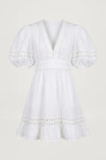 Olga Dress, Crispy White