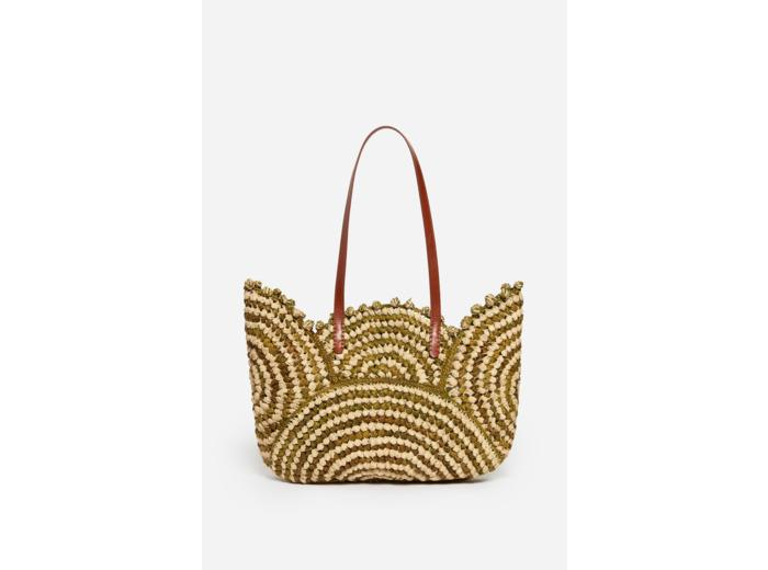 Panier Raffia Tote