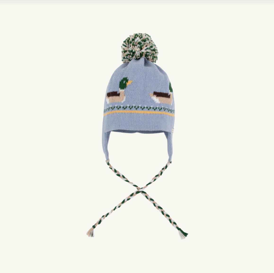 Parrish Pom Pom Hat, Sarasota Sky with Ducks