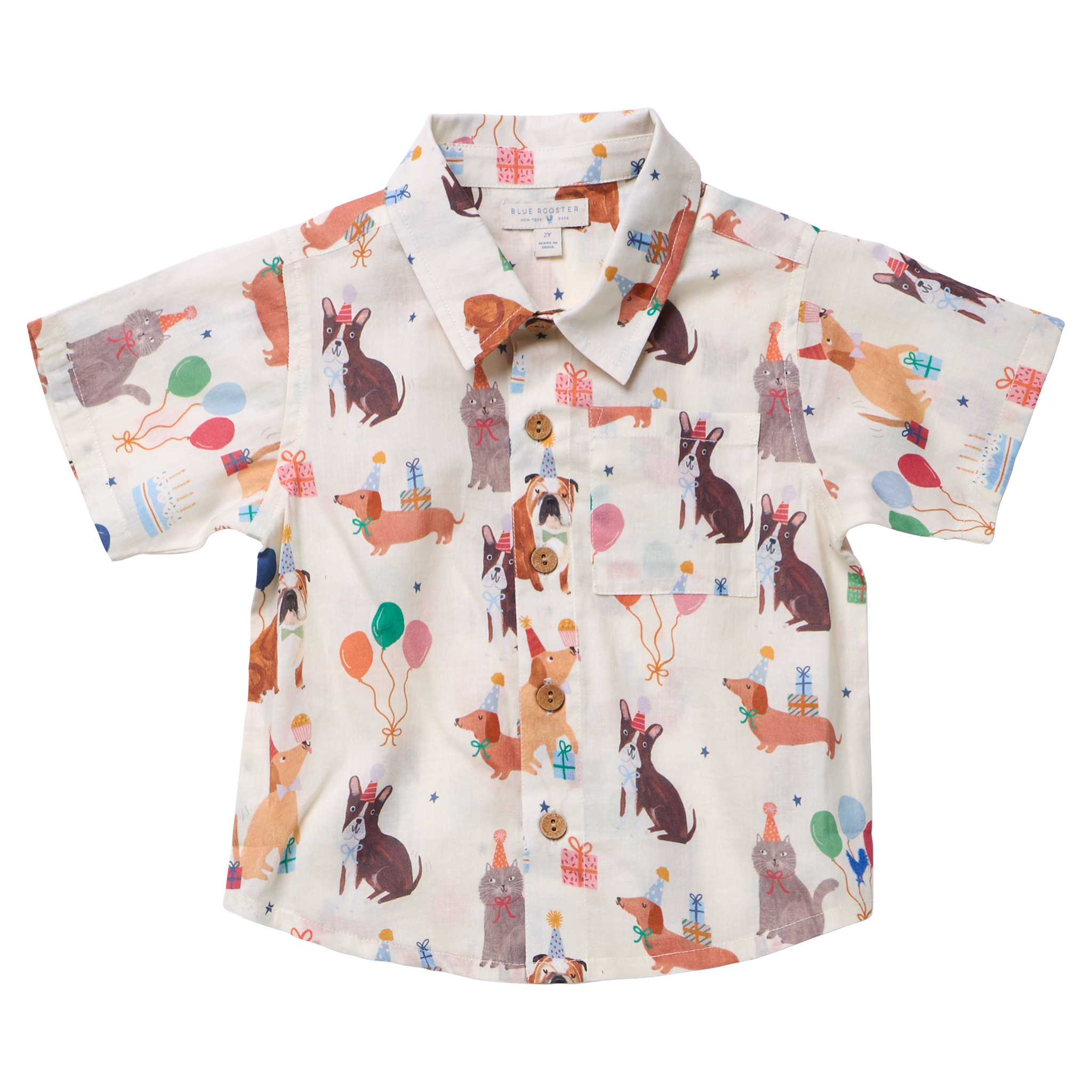 Boys Jack Shirt, Party Pets