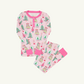 Payton Pajama Set, Christmas Coloring Contest Winter Park Pink