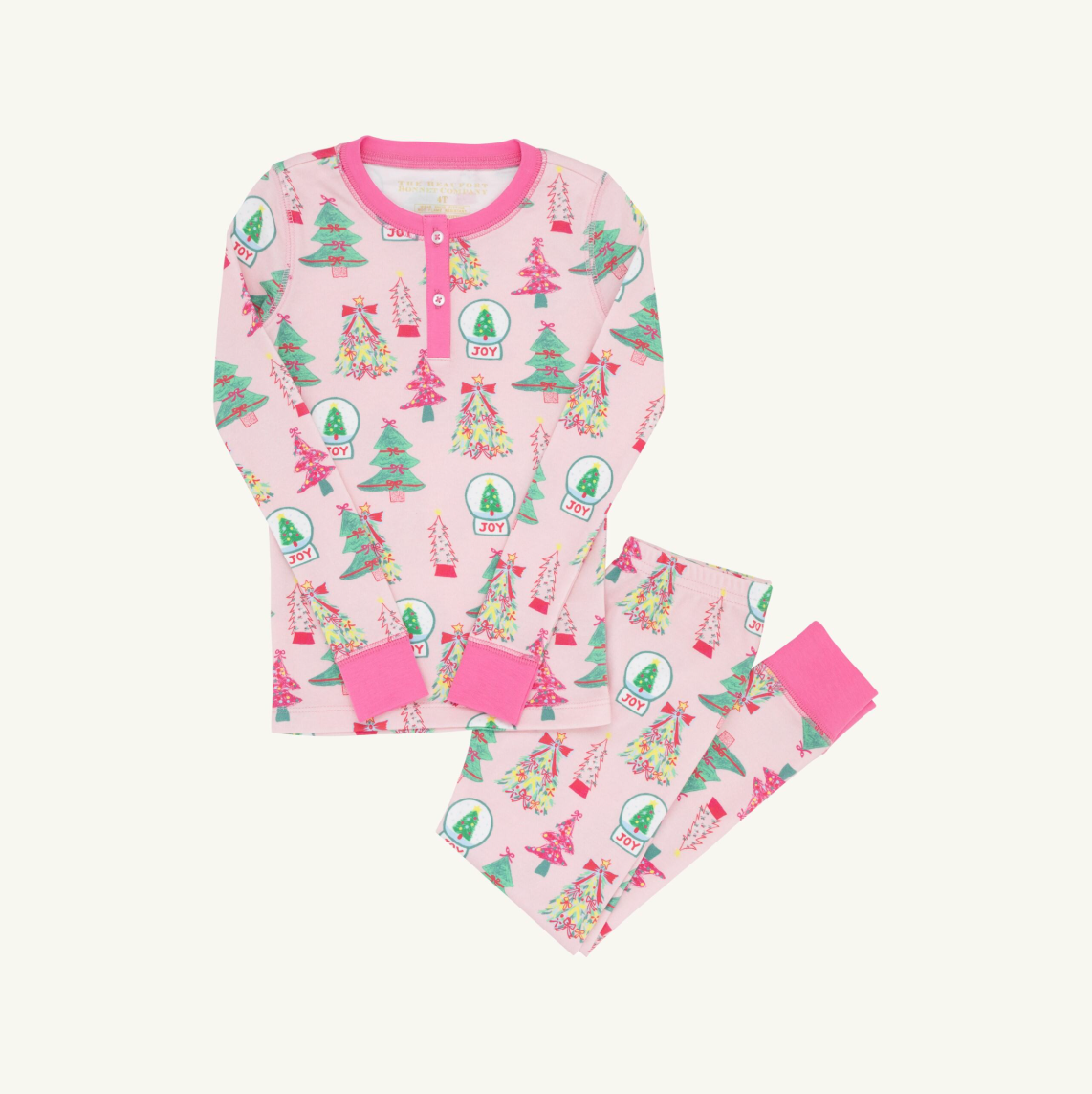 Payton Pajama Set, Christmas Coloring Contest Winter Park Pink
