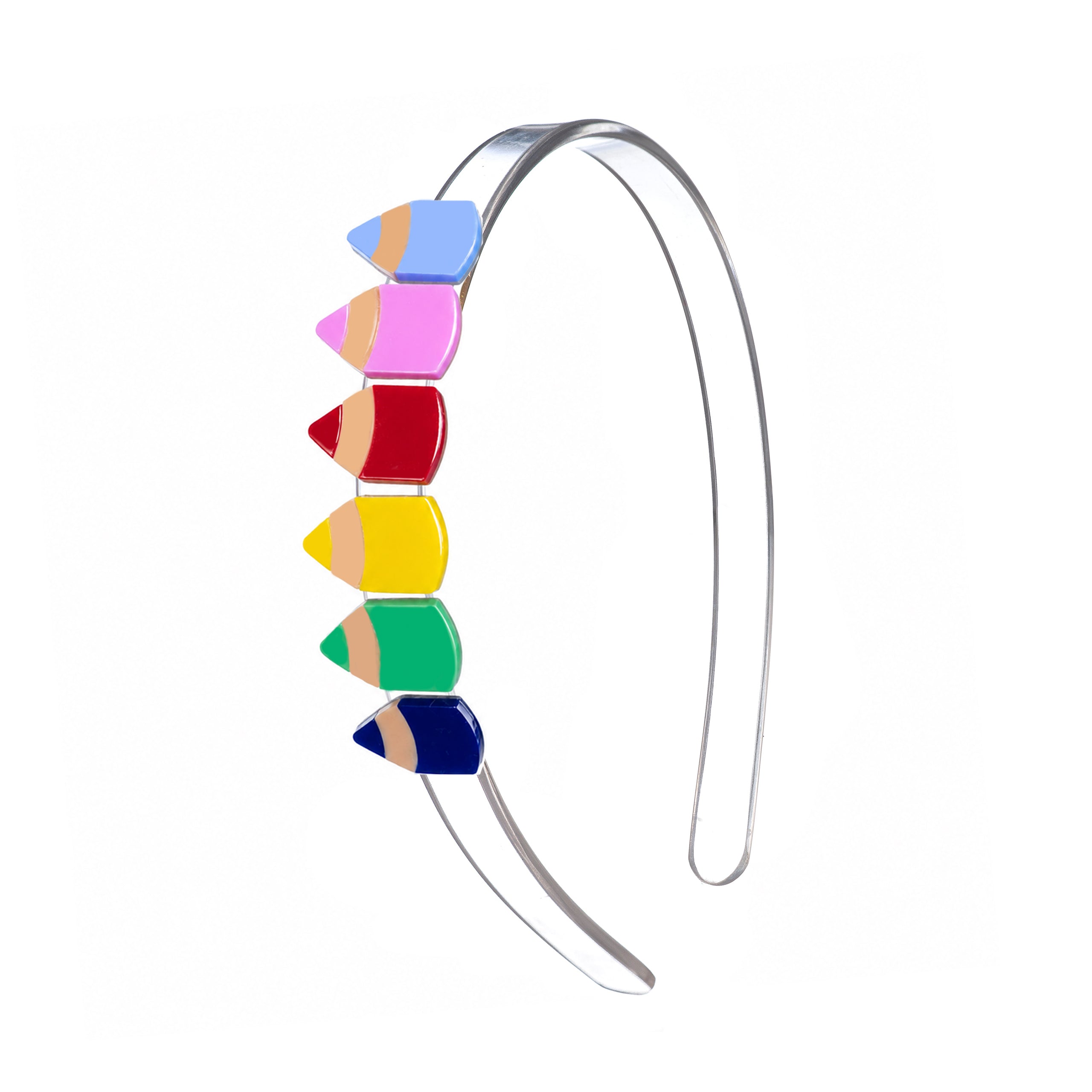Colored Pencil Parade Headband, Fall Colors