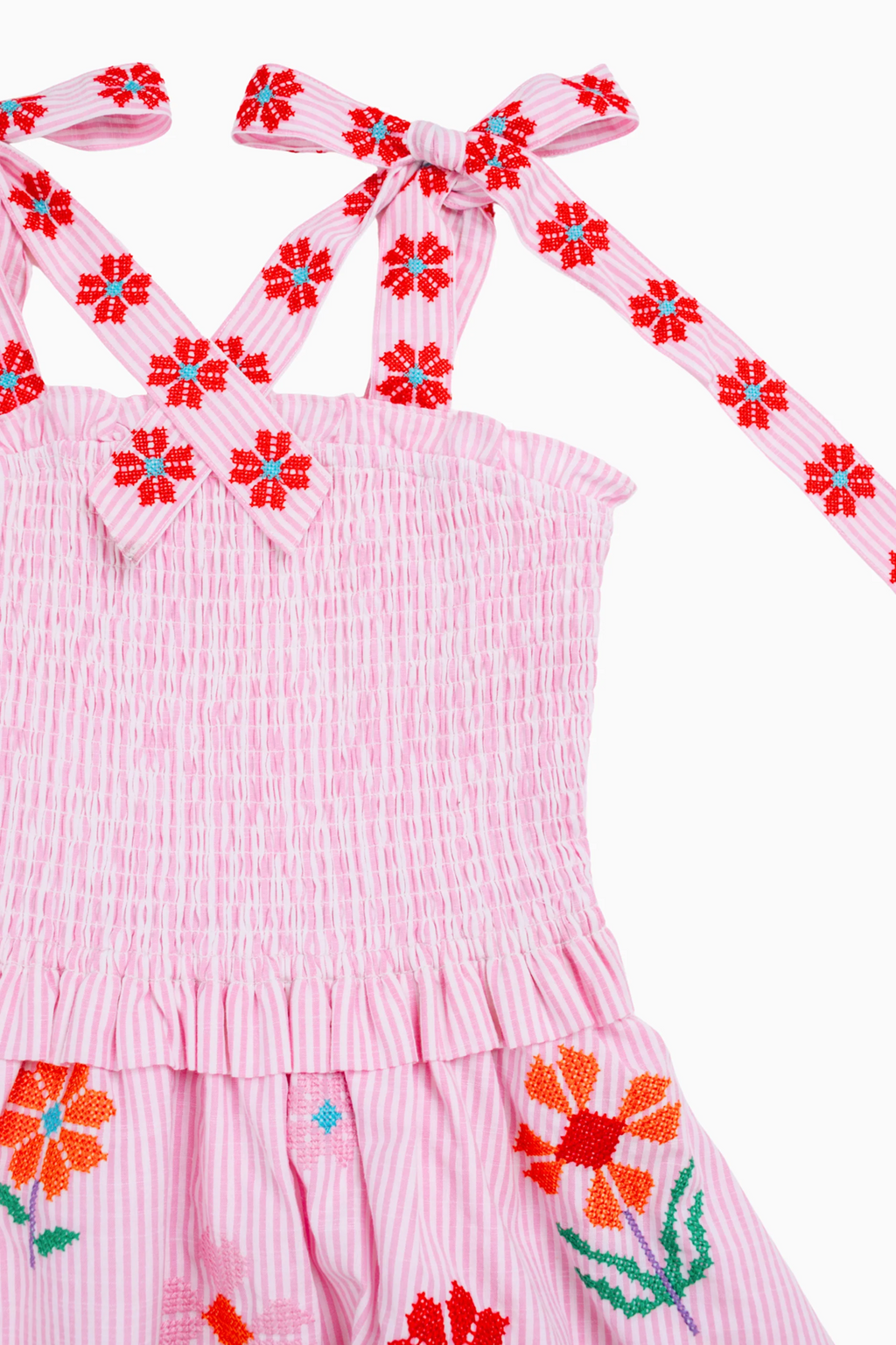 Tween Piper Tie Strap Dress