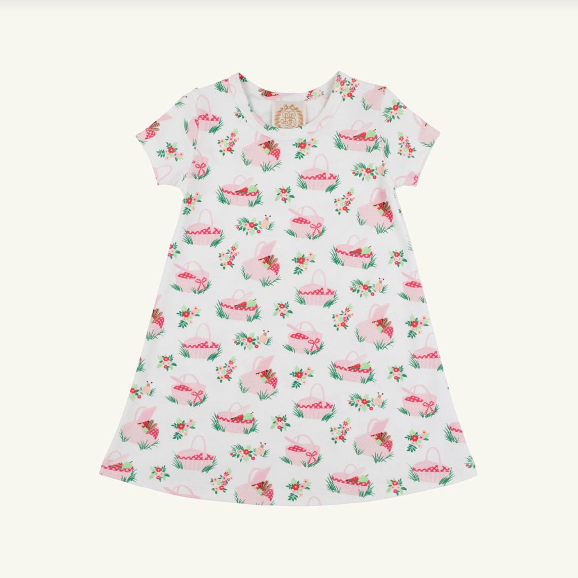Polly Play Dress, Pink Picnic Pack