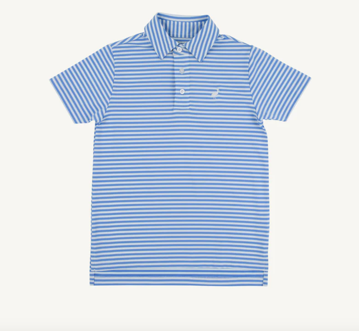 Prepletic Prim and Proper Polo, Sunrise Blvd Blue Stripe