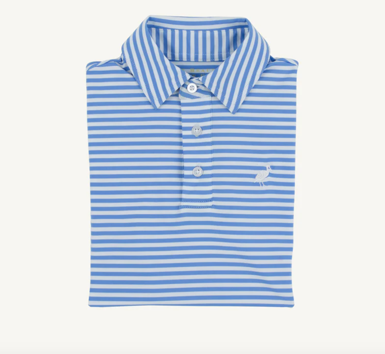 Prepletic Prim and Proper Polo, Sunrise Blvd Blue Stripe