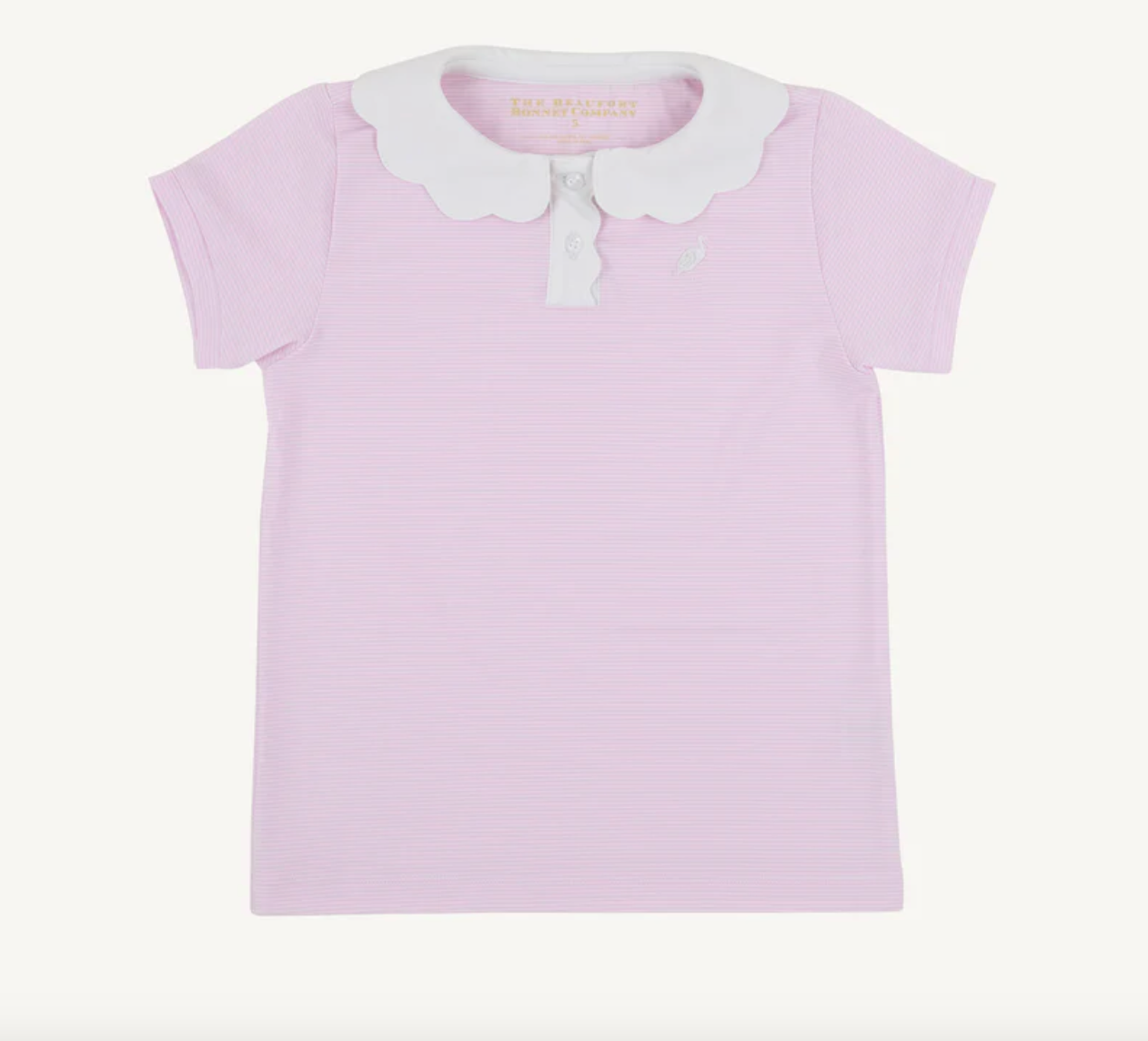 Preplectic Preppy Polo, Valley High Violet Stripe