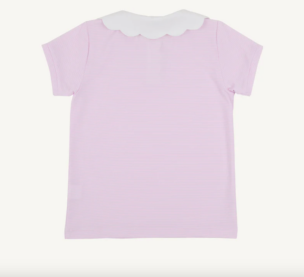 Preplectic Preppy Polo, Valley High Violet Stripe