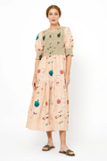 Quinn Dress, Dip Green