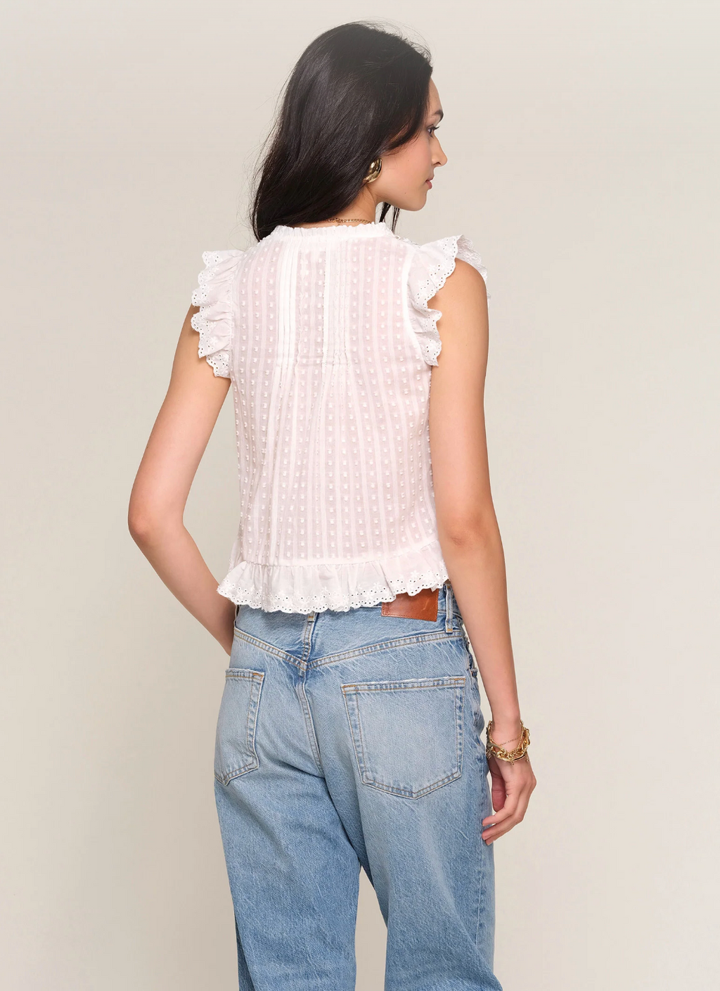 Rayna Top, Eggshell