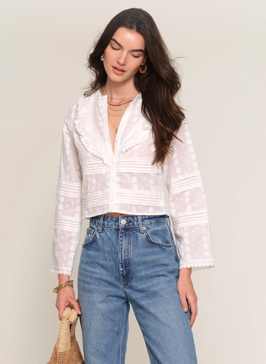 Romy Top, Eggshell