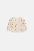 Rosali Sweatshirt, Cream Sweet Peas