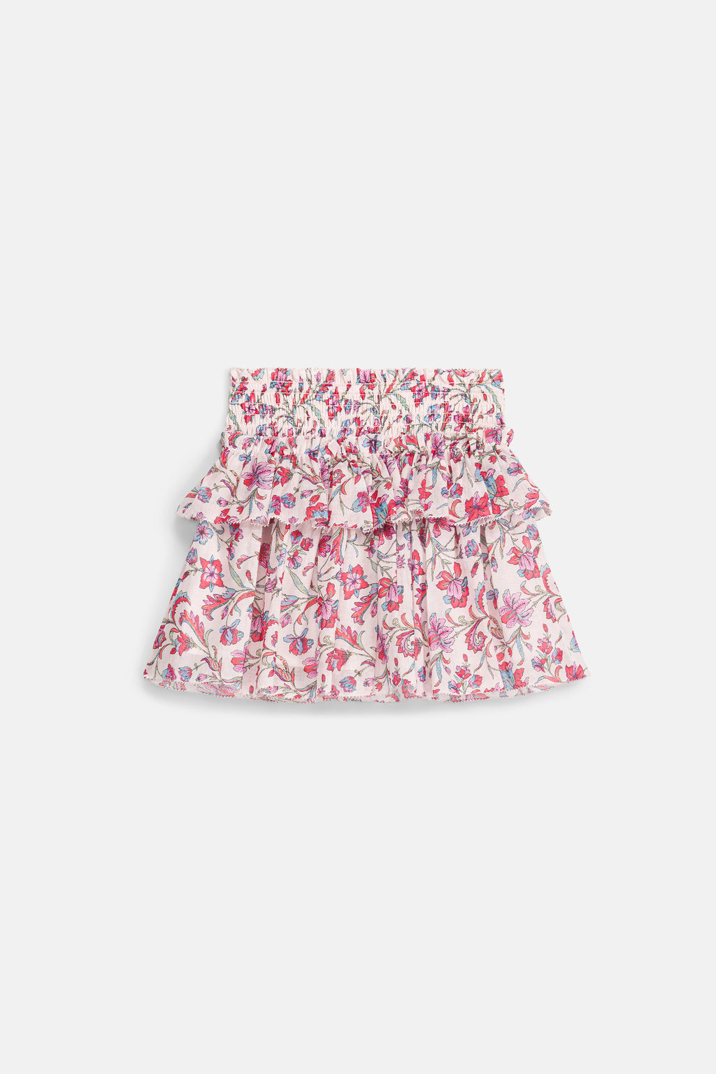 Roumia Skirt, Cream Floral Haven