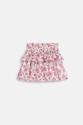 Roumia Skirt, Cream Floral Haven