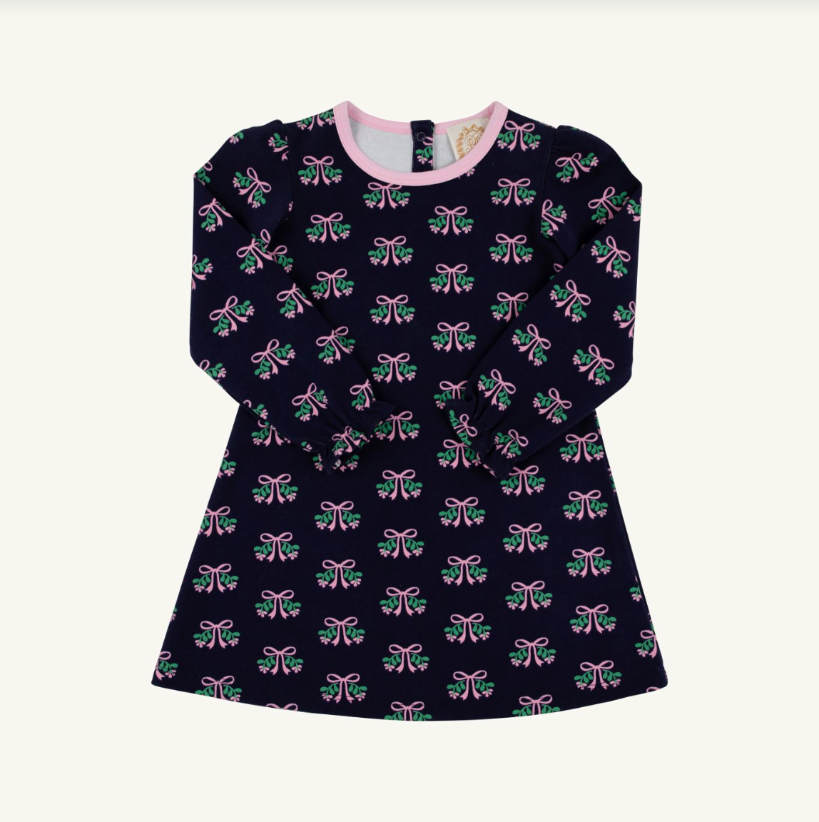 Sadie Sweatshirt Dress, Beloved Bows & Pier Party Pink