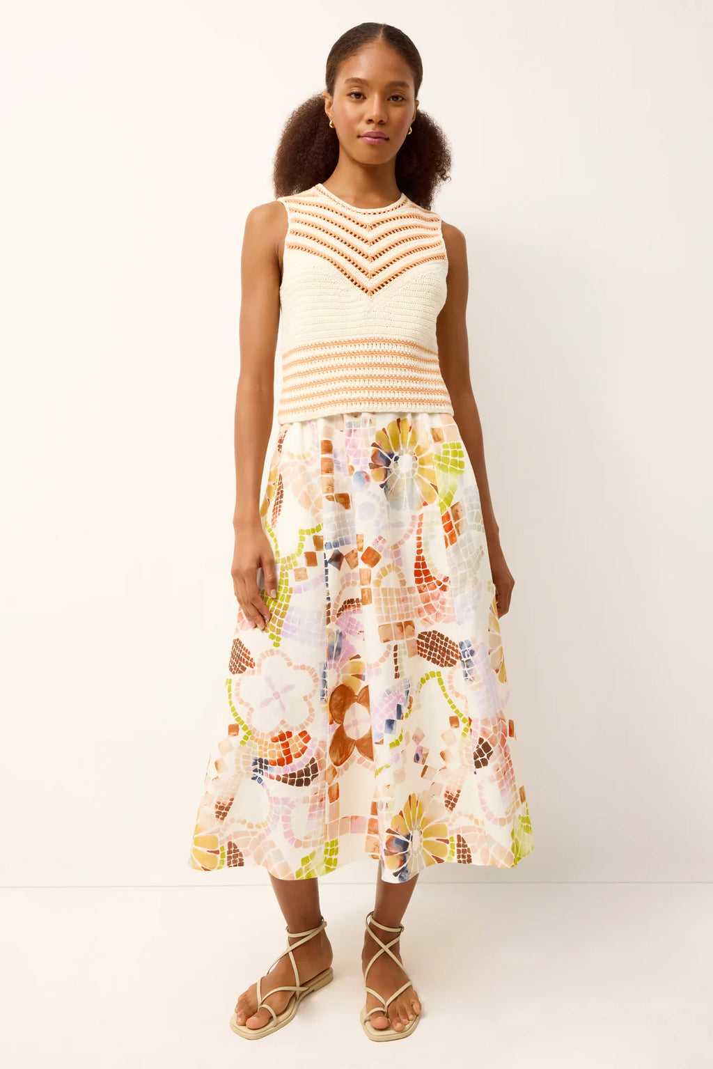 Sasha Skirt, Travertine