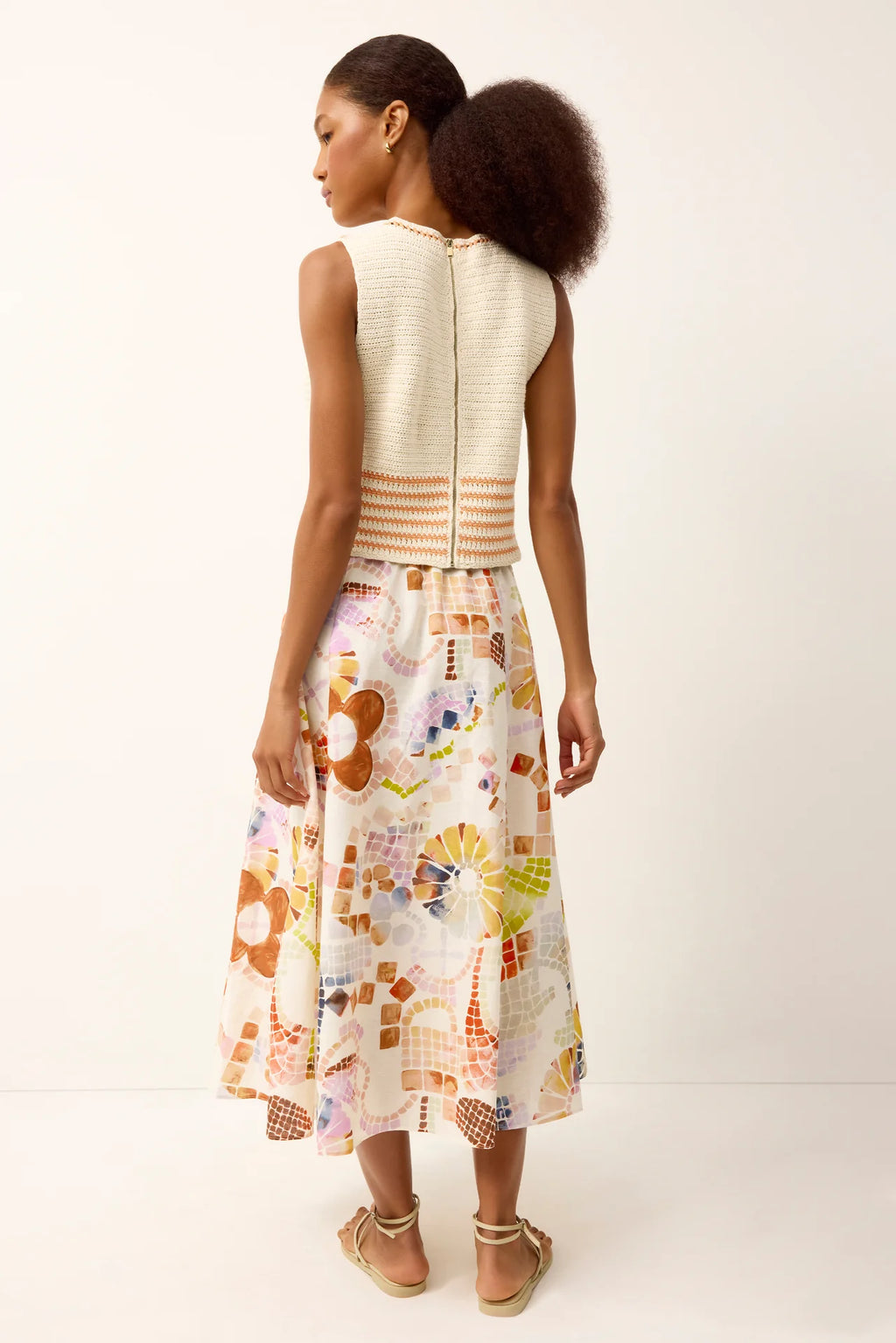 Sasha Skirt, Travertine
