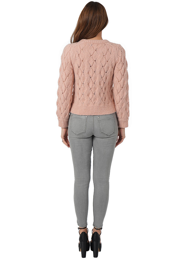 Selena Sweater, Rose
