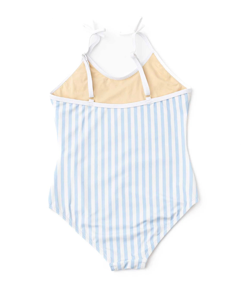 Americana Sequin Striped One Piece Swimsuit
