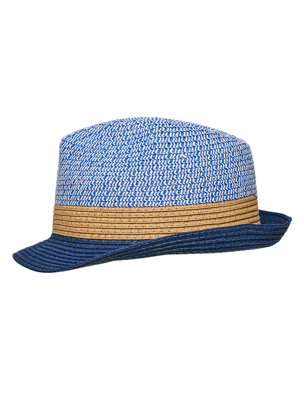 Boys Shades of Blue Fedora