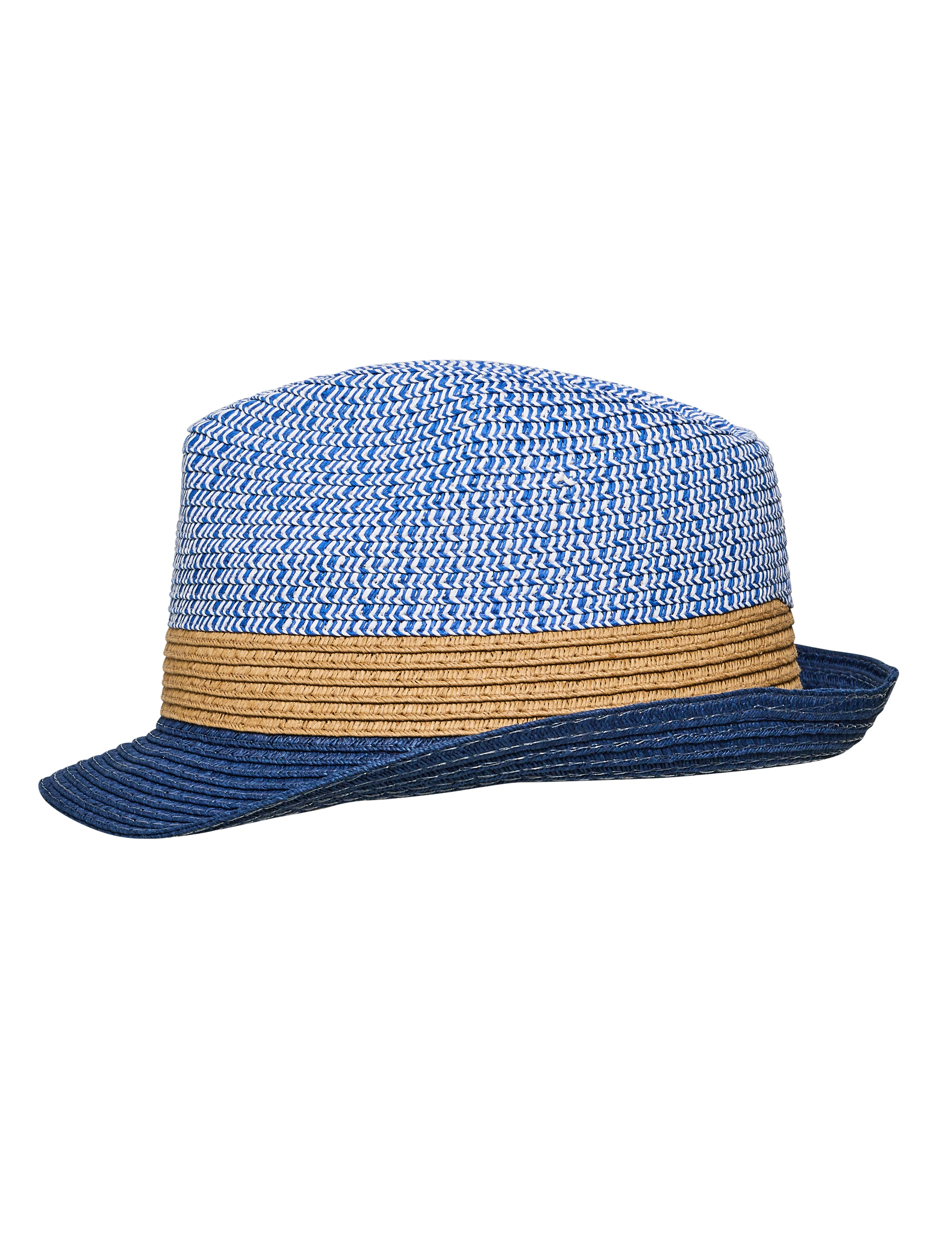 Boys Shades of Blue Fedora