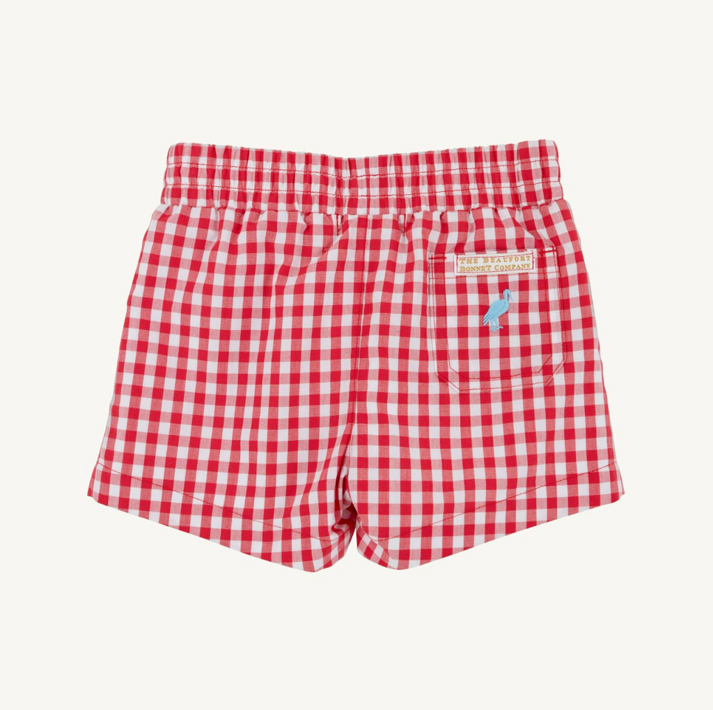 Sheffield Shorts, Richmond Red Gingham