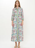 Shirt Dress Maxi, Tupi Teal