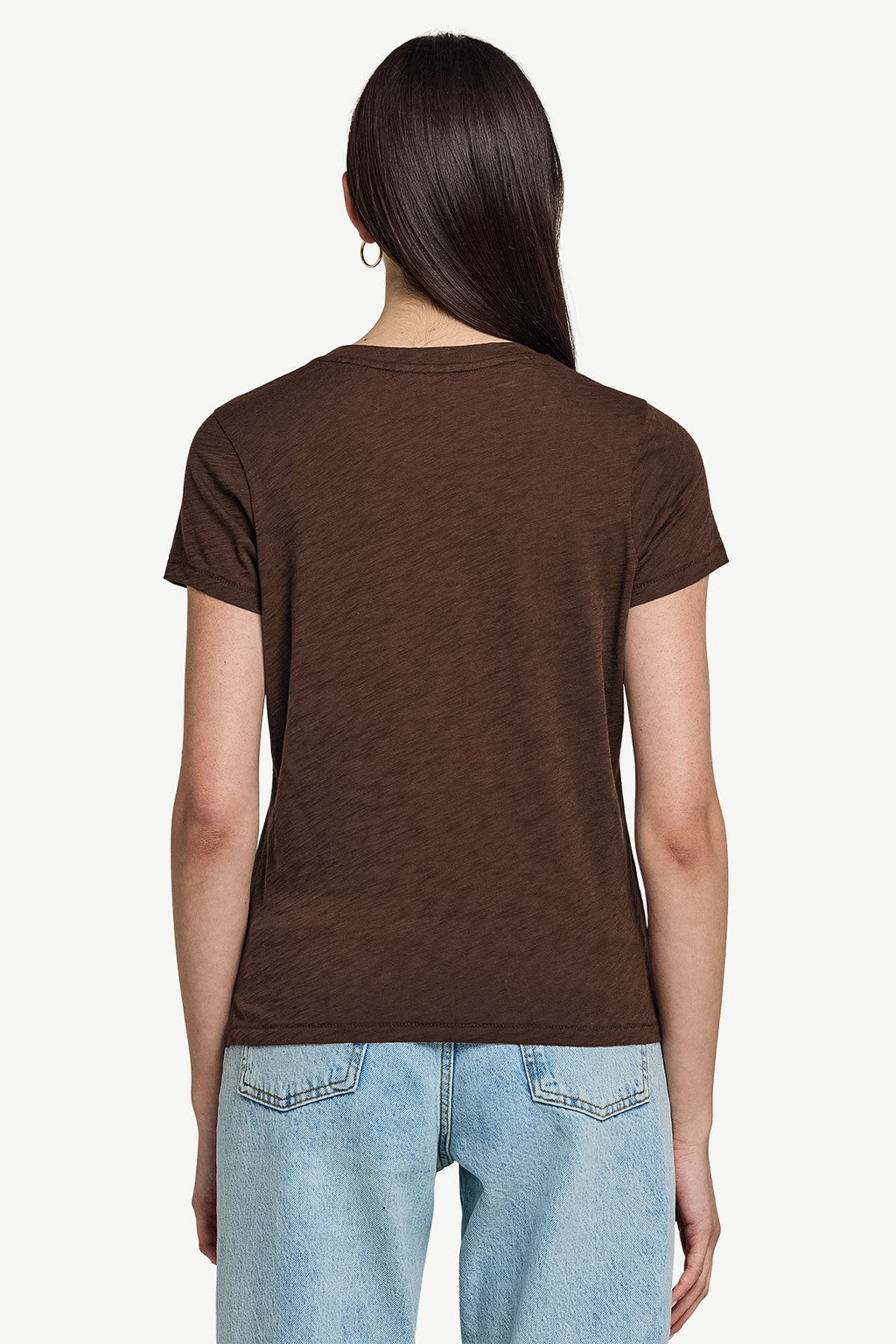Signature Slub Boy Tee, Coffee