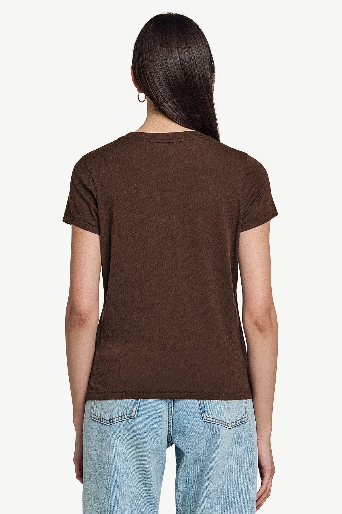 Signature Slub Boy Tee, Coffee