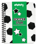 Soccer Star Silicone Notebook