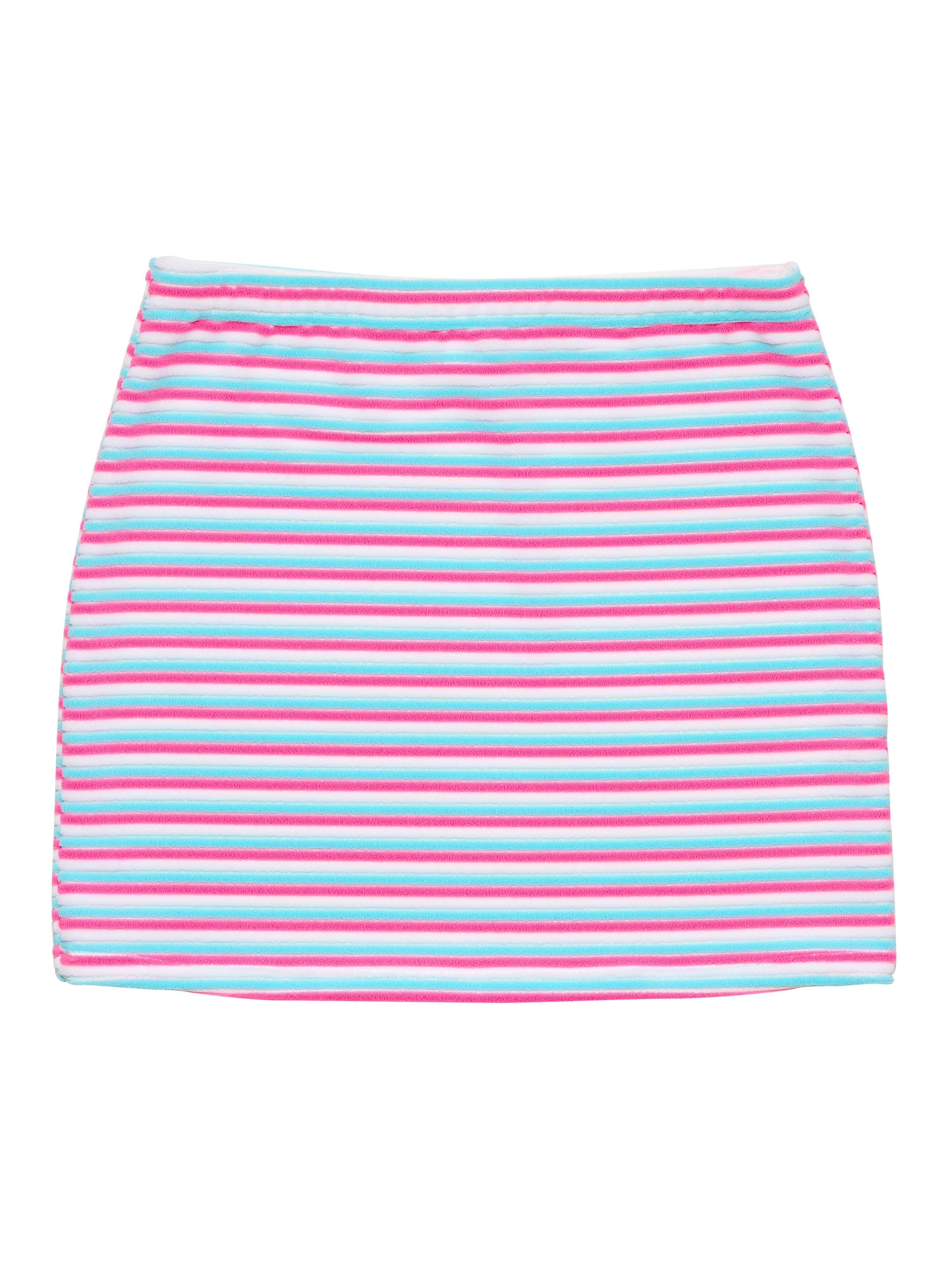 Teen Sorbet Stripe Mini Skirt