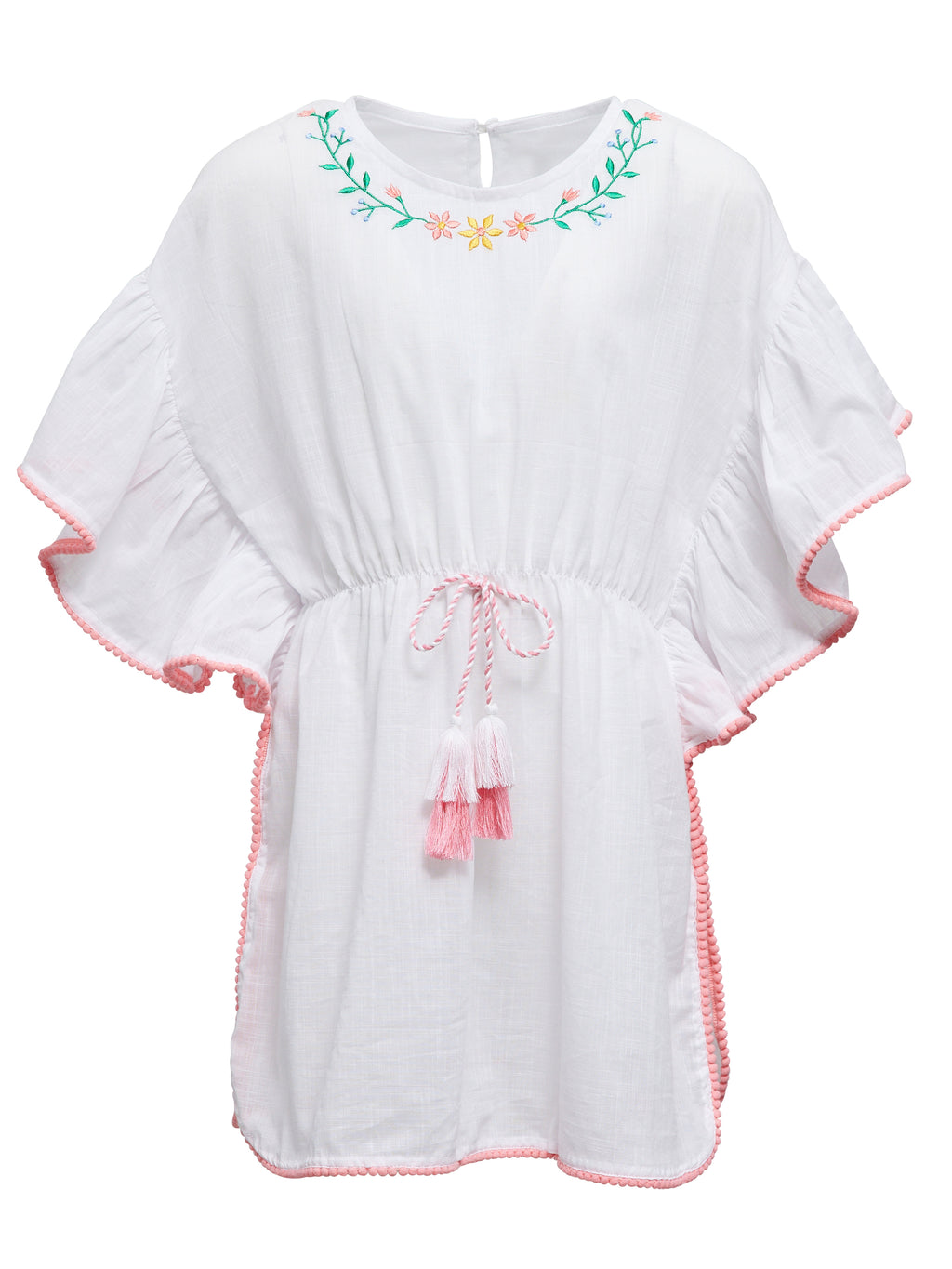 Spring Fling Cover Up, White