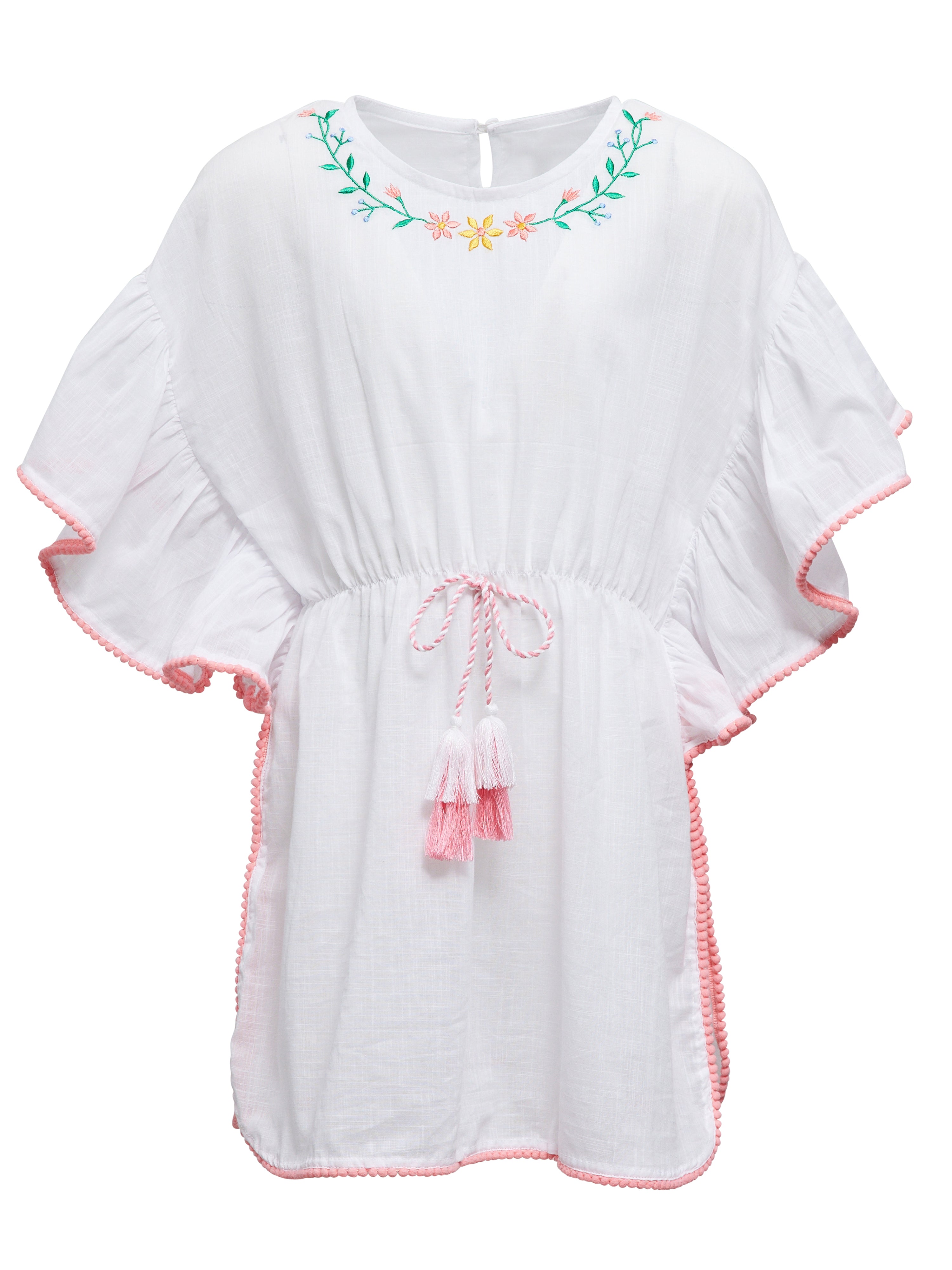 Spring Fling Cover Up, White