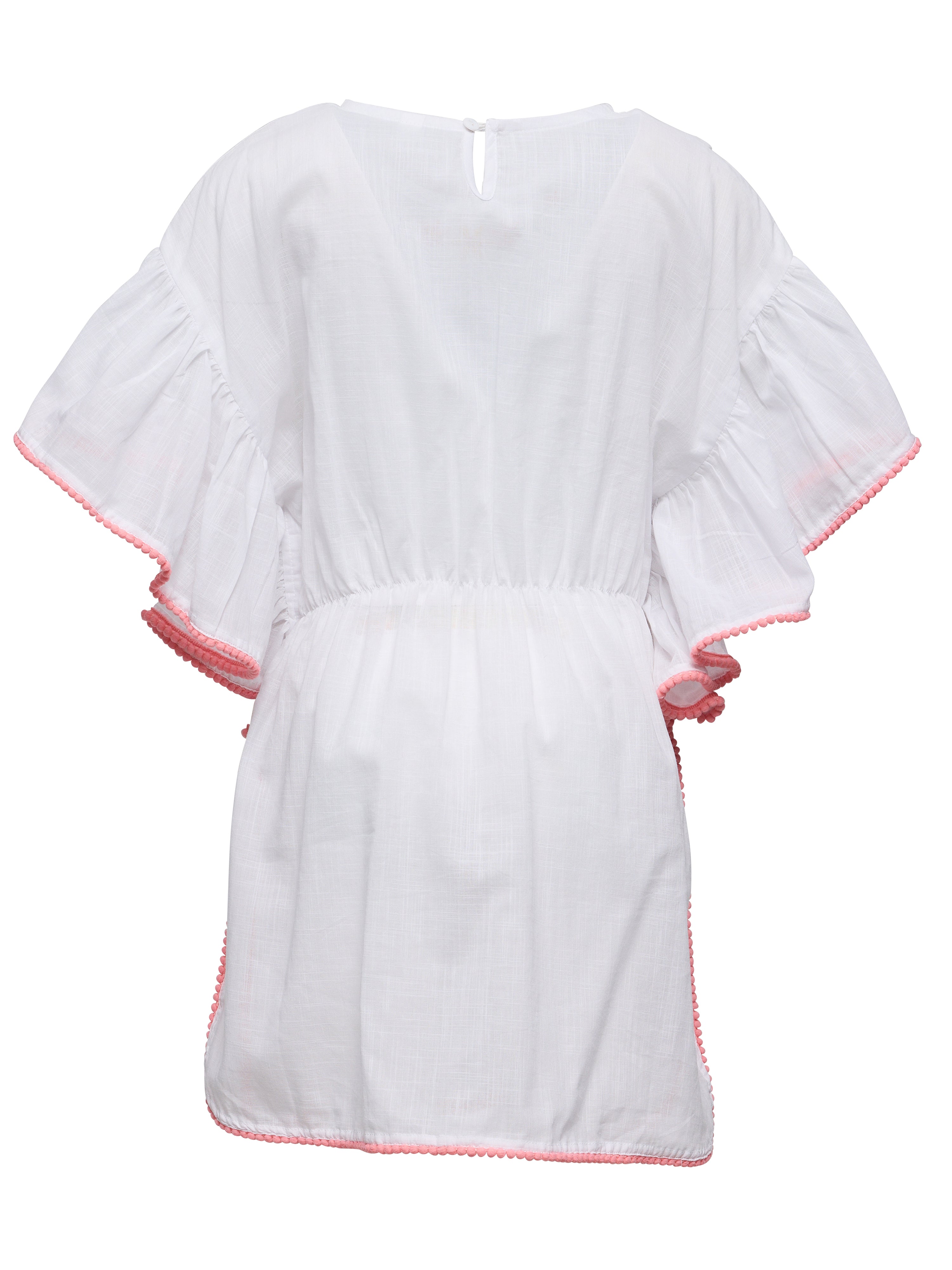 Spring Fling Cover Up, White