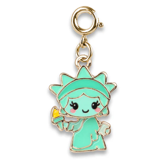 Swivel Statue of Liberty Charm