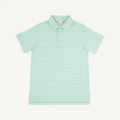 Prim & Proper Polo Short Sleeve Sumner County Stripe